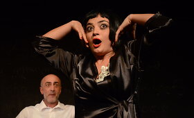 Kaune gastroliuosiantis Kutaisio teatras parodys i&scaron;kiliausius repertuaro spektaklius