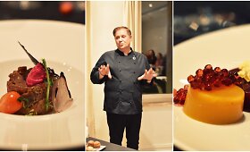Roberto &Scaron;česnavičiaus kurta degustacinė vakarienė &bdquo;Memory&ldquo;  restorane