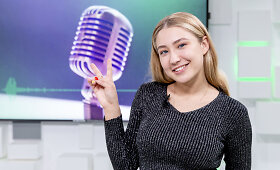 15min studijoje &ndash; &bdquo;Eurovizijos&ldquo; finalininkė Justina Budaitė-Juna