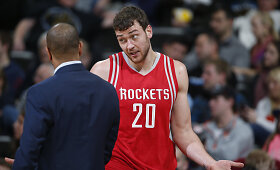 Donatas Motiejūnas Denveryje pelnė 19 ta&scaron;kų