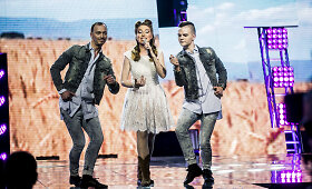 A&scaron;tuntojoje &bdquo;Eurovizijos&ldquo; atrankos laidoje &ndash; de&scaron;imties dalyvių pasirodymai