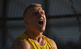 Lietuvos disko metikų metimai ir emocijos pasaulio čempionato finale