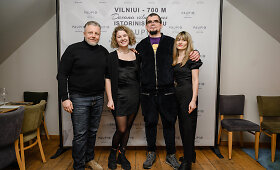 Vilniaus 700-ojo gimtadienio istorinio meniu degustacija su garsiais svečiais