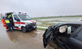 Panevėžio rajone avariją sukėlė girtas &bdquo;Mercedes&ldquo; vairuotojas