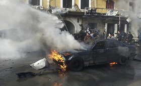Libane sprogus automobilyje padėtai bombai žuvo mažiausia du žmonės