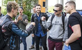 Vaido Baumilos ir radistų staigmena Donatui Montvydui