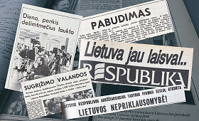 Istorinė 1990-ųjų Kovo 11-oji &ndash; to meto Lietuvos spaudoje