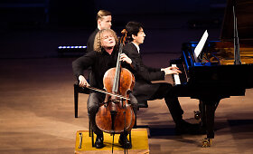 Violončelininko A. Kniazevo ir pianisto K. Uinsko koncertas Vilniuje