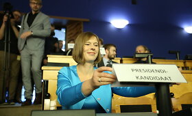 Kersti Kaljulaid i&scaron;rinkta į Estijos prezidento postą