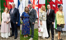 Didžiosios Britanijos Karaliaus gimtadienio &scaron;ventė Jungtinės Karalystės ambasadorės rezidencijoje