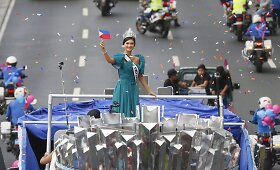 Manila pasitiko &bdquo;Mis Visatos&ldquo; nugalėtoją &ndash; Pia Alonzo Wurtzbach