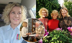 Režisierė Giedrė Genevičiūtė ir jos mama Irena Jocytė-Genevičienė