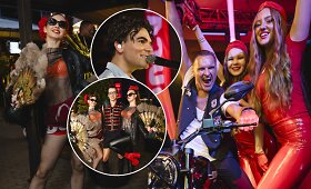 Itali&scaron;kų motociklų fiesta Palangos klube