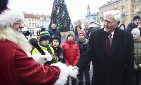 Vilniaus Rotu&scaron;ės aik&scaron;tėje startavo 15-asis Kalėdų karavanas