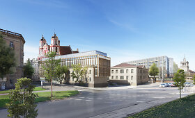 Projekto Vasario 16-osios g. 1 Vilniuje sprendiniai