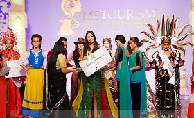 Enrika Trepkutė-Žilinskienė grožio konkurse &bdquo;Miss Tourism Sri Lanka International&ldquo;