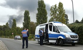 Sprogimas BASF gamykloje Vokietijoje
