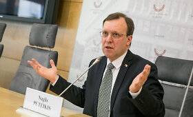 Naglio Puteikio spaudos konferencija Seime