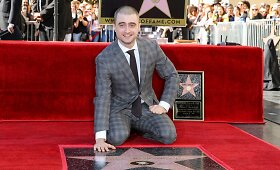 Danielis Radcliffe'as pagerbtas žvaigžde Holivudo &Scaron;lovės alėjoje