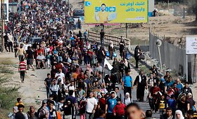 Mėnuo Izraelio ir &bdquo;Hamas&ldquo; karo: svarbiausi kadrai