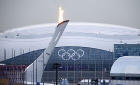 Sočyje sužibo testuojamas 2014-ųjų žiemos olimpinių žaidynių aukuras
