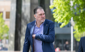 Arvydas Sabonis ir Mindaugas &Scaron;pokas atvyko į susitikimą su Ingrida &Scaron;imonyte