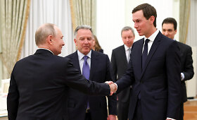 Witkoffas ir Kushneris atvyko į Maskvą derybų su Putinu dėl Ukrainos klausimu
