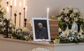 Aktoriaus Vytauto Tomkaus laidotuvės