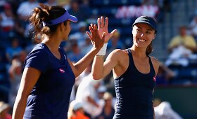 Martina Hingis ir Sania Mirza tapo &bdquo;BNP Paribas Open&ldquo; čempionėmis