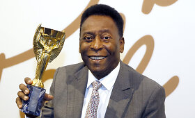 Legendinis Brazilijos futbolininkas Pele