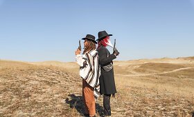 &bdquo;Flying Saucer Gang&ldquo; vaizdo klipo filmavimo užkulisiai