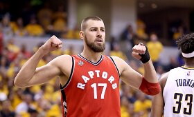 &bdquo;Pacers&ldquo; nokautavo J.Valančiūną ir &bdquo;Raptors&ldquo;