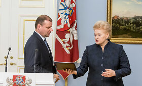 Prezidentės susitiko su kandidatu į Ministrus Pirmininkus S. Skverneliu