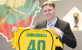 Su 40 metų jubiliejumi pasveikintas Edgaras Jankauskas