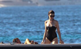 Aktorės Anne Hathaway atostogos Ispanijoje