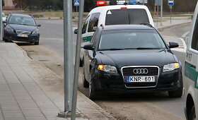 Panevėžyje neblaivus &bdquo;Audi&ldquo; vairuotojas kliudė &bdquo;Volvo&ldquo;