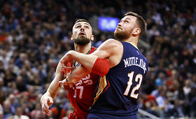 Reta Jono Valančiūno ir Donato Motiejūno dvikova NBA