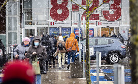 Prekybos centrai pirmąją dieną po galimybių paso panaikinimo