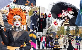 D&iacute;a de Muertos eisena Vilniuje