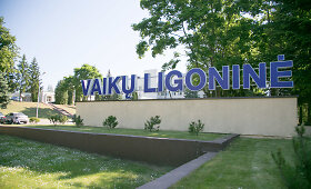 Santari&scaron;kių Vaikų Ligoninės spaudos konferencija