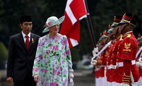Danijos karalienės vizitas Indonezijoje
