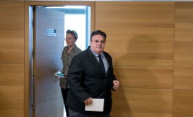 Lino Linkevičiaus spaudos konferencija dėl situacijos Vokietijos &ndash; Lenkijos pasienyje
