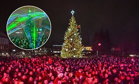 Panevėžio Kalėdų eglės įžiebimas 2025