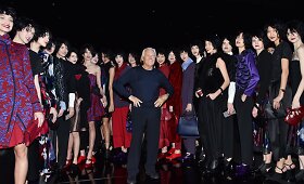 Milano mados savaitė: &bdquo;Emporio Armani&ldquo; 2015-2016 m. žiemos kolekcija