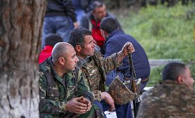 Atsinaujinęs konfliktas tarp Armėnijos ir Azerbaidžano Kalnų Karabache
