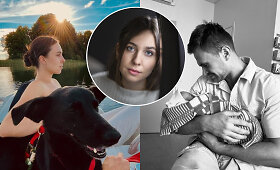 Tėvais tapę Fausta Marija-Le&scaron;čiauskaitė ir Matas Simaitis