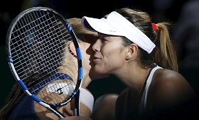 Agnieszka Radwanska i&scaron;kopė į &bdquo;WTA Finals&ldquo; turnyro finalą