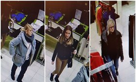 Dėl pavogtų megztinių Kaune ie&scaron;komos merginos