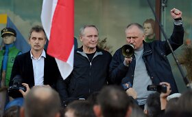 Baltarusijos opozicijos mitingas Minske