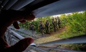 Gaižiūnų poligone &ndash; pratybos &bdquo;Žvalgo pėda&ldquo; 